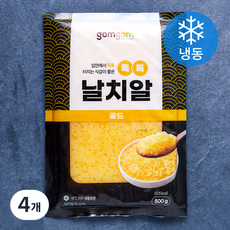 곰곰 톡톡 날치알 골드 (냉동), 500g, 4개