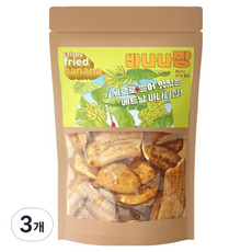 hyosungfood Crispy Fried香蕉 香蕉醬, 200g, 3個
