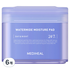 메디힐 워터마이드 속보습 패드 150ml, 100매입, 6개