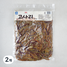 나무새 고사리, 500g, 2개