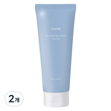러베 유기농 수딩젤 로션, 2개, 150ml