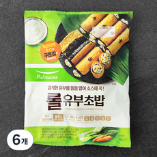 풀무원 롤유부초밥, 280g, 6개