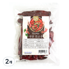 정성채운 국산 건고추, 2개, 100g