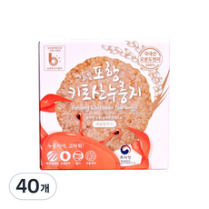 예닮맘푸드 누룽지야 고마워 키토산 누룽지, 30g, 40개