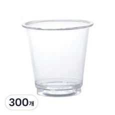 PET 투명컵 90ml, 3세트, 100개입