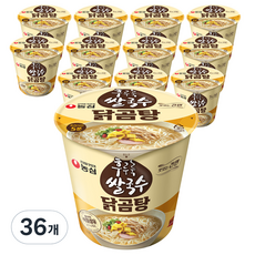 농심 후루룩 쌀국수 닭곰탕, 73g, 36개