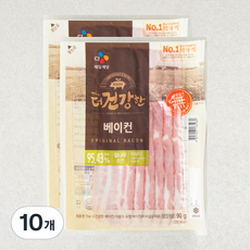 더건강한 베이컨, 90g, 10개