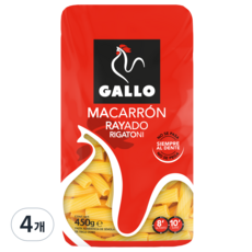 GALLO 리가토니, 450g, 4개