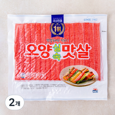 사조오양 오양실속맛살, 1000g, 2개