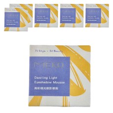 MEKO 絢彩極光眼影慕斯，妝效持久，服貼不乾澀，閃耀不飛粉, 09 摩根星河, 6個
