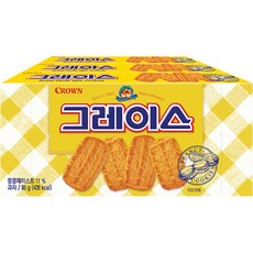 크라운 그레이스 비스켓, 85g, 3개