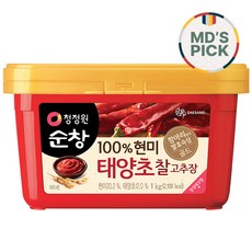 청정원순창 100% 현미 태양초 찰고추장, 1kg, 1개