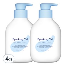 편강율 키즈 앤 베이비 로션 베이비파우더, 590ml, 4개 590ml, 4개