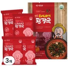 양양의농부 얼큰시래기 된장국, 50g, 3개