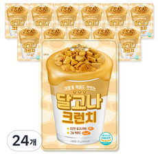 달고나 크런치 하드캔디, 25g, 24개