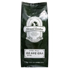 gomgom 巴西聖多斯咖啡豆, 生豆, 1 kg, 1kg, 1包