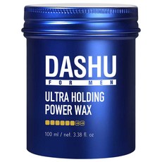 DASHU男性頂級髮蠟系列 持久挺立髮蠟, Ultra Holding Power Wax, 100ml, 1罐