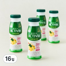 풀무원다논 액티비아 스무디 골드키위사과, 150ml, 4개입, 4개