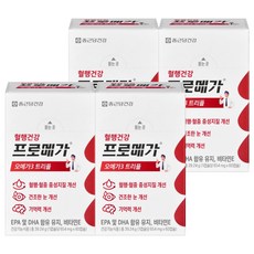 종근당건강 정품 프로메가 오메가3 트리플, 60정, 4개
