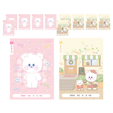 morning glory 小學1-2聽寫B 2種*3入組, 混色, 2組