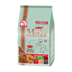 Mobby 莫比 全齡貓 愛貓無穀配方 乾飼料, 添加腸道益生菌, FOS幫助消化, 加強吸收, 添加鹿肉鮭魚, 高蛋白, 1.5kg, 鹿肉 + 鮭魚, 1袋