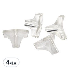 迷你防撞角, 透明, 4個