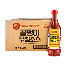 움트리 골뱅이 무침 소스 1kg 10개