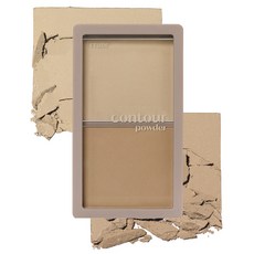 ETUDE 修飾專家雙色修容餅 韓國網紅Hyojin聯名款, 01 自然主義家, 1入
