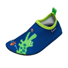 Playshoes 抗UV水陸兩用沙灘懶人童鞋-鱷魚，可愛造型，柔軟舒適，方便穿脫，有效防曬, 1入, 26/27