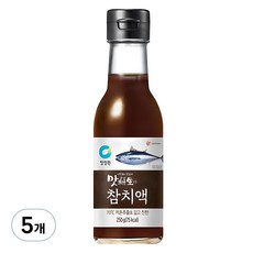 맛선생 참치액, 250g, 5개