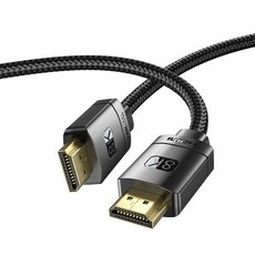베이스어스 HDMI 2.1v UHD 8K 프리미엄 초고해상도 케이블, 1개, 3m