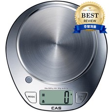카스 디지털 주방저울 CKS-2, 혼합색상, 5kg