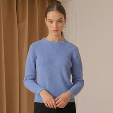엽페 여성용 MOHAIR COLOR KNIT