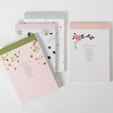 TOCTOC 印花橫線筆記本 2入, 隨機發貨, 1套