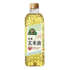 得意的一天 日本玄米油, 日本銷售第一玄米油大廠, 高溫烹調適用, 600ml, 1瓶