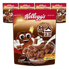 첵스초코 오곡으로 만든 시리얼, 570g, 5개