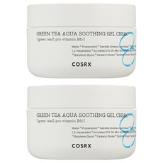 코스알엑스 하이드리움 그린티 아쿠아 수딩 젤 크림, 50ml, 2개