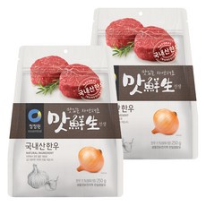 조미료 청정원 맛선생 국내산한우 250g 2개