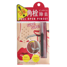 COGIT 鼻頭粉刺專用夾, 不鏽鋼製, 1個