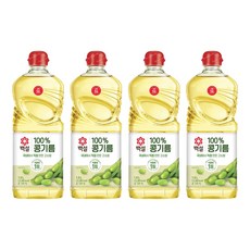 CJ BEKSUL 白雪 大豆油, 1.5L, 4個