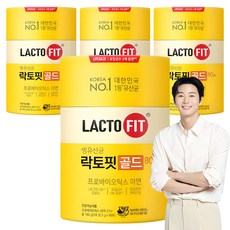 Chong Kun Dang 鍾根堂 LACTO-FIT Gold益生菌粉隨身包, 160g, 4罐