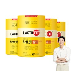 락토핏 골드 80포 유산균, 160g, 4개