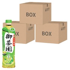 御茶園 特撰日式綠茶 無糖, 550ml, 72瓶
