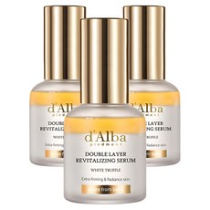 달바 화이트 트러플 더블 레이어 리바이탈라이징 세럼, 30ml, 3개