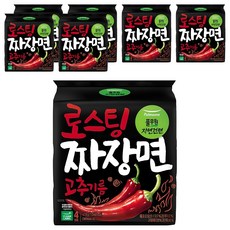 풀무원자연건면 고추기름 로스팅 짜장면 102.5g, 28개
