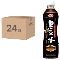 愛之味 黑豆多酚黑豆水, 530ml, 24瓶