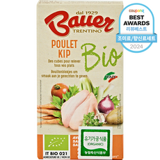 바우어 치킨 스톡큐브 60g, 1개