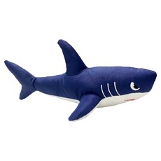 V-PET 海洋森林系列 環保面料系列 柔軟海洋 鯊魚 耐咬耐磨玩具 犬用, 拯救海洋 鯊魚, 1個