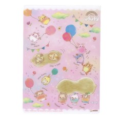 sun-star 卡通墊板 -Disney ufufy, PP塑膠 W180xH250xD0.6mm 日本製造, 250 x 180 x 0.6mm