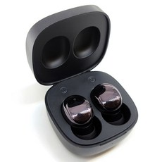 호브로 무선 이어버즈 블루투스 이어폰, 블랙, hobro-earfit